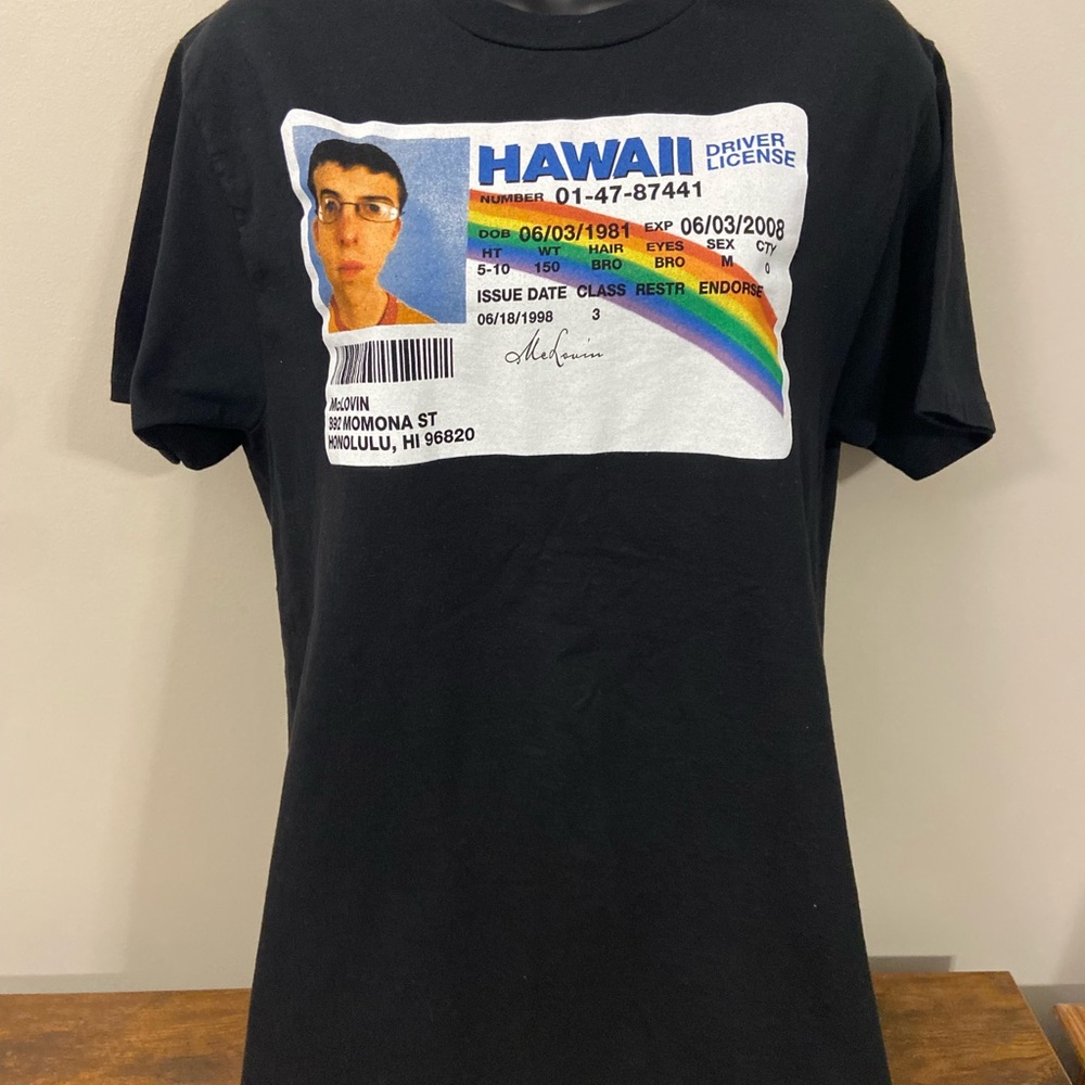 Superbad Black Graphic T-Shirt